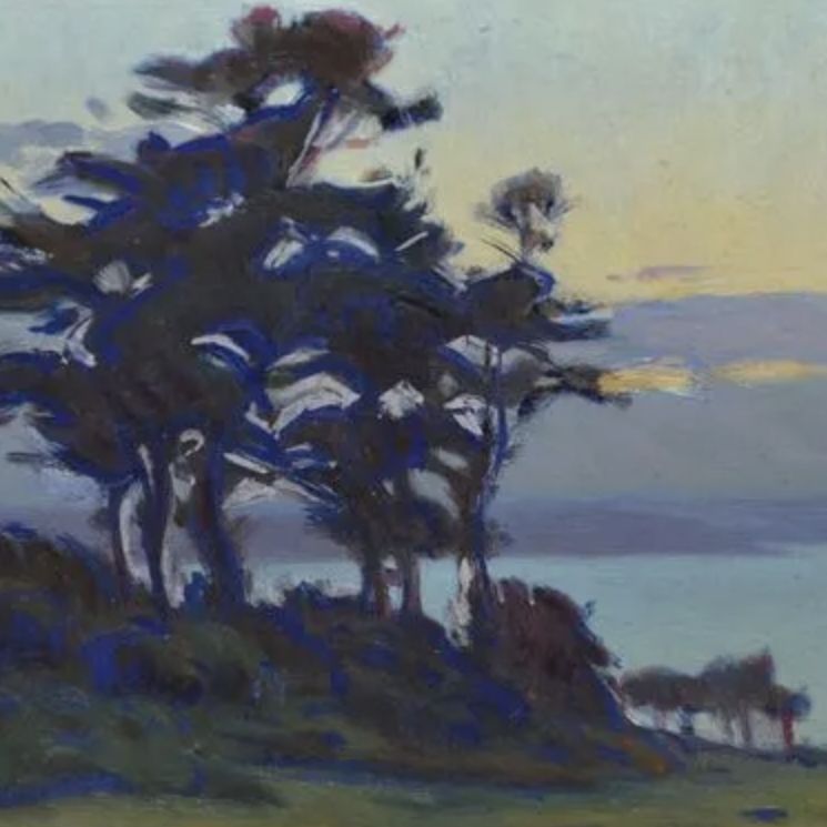 Charles Victor Guilloux, huile sur toile