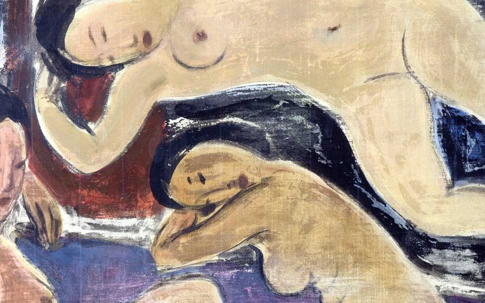 Cao Dam VU, huile sur toile