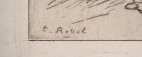 Signature de Théodule Ribot