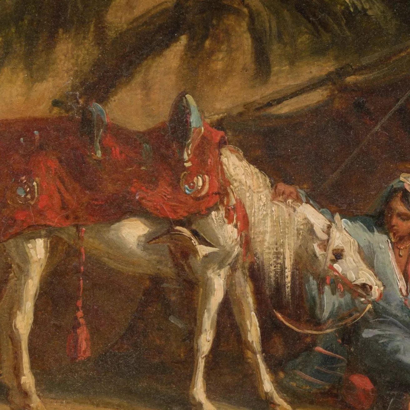 Horace Vernet, huile sur toile
