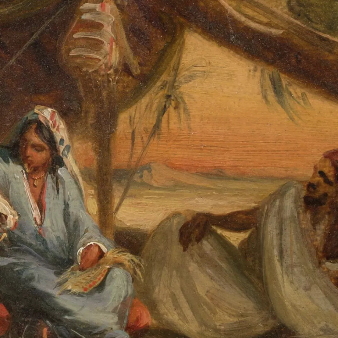 Horace Vernet, huile sur toile