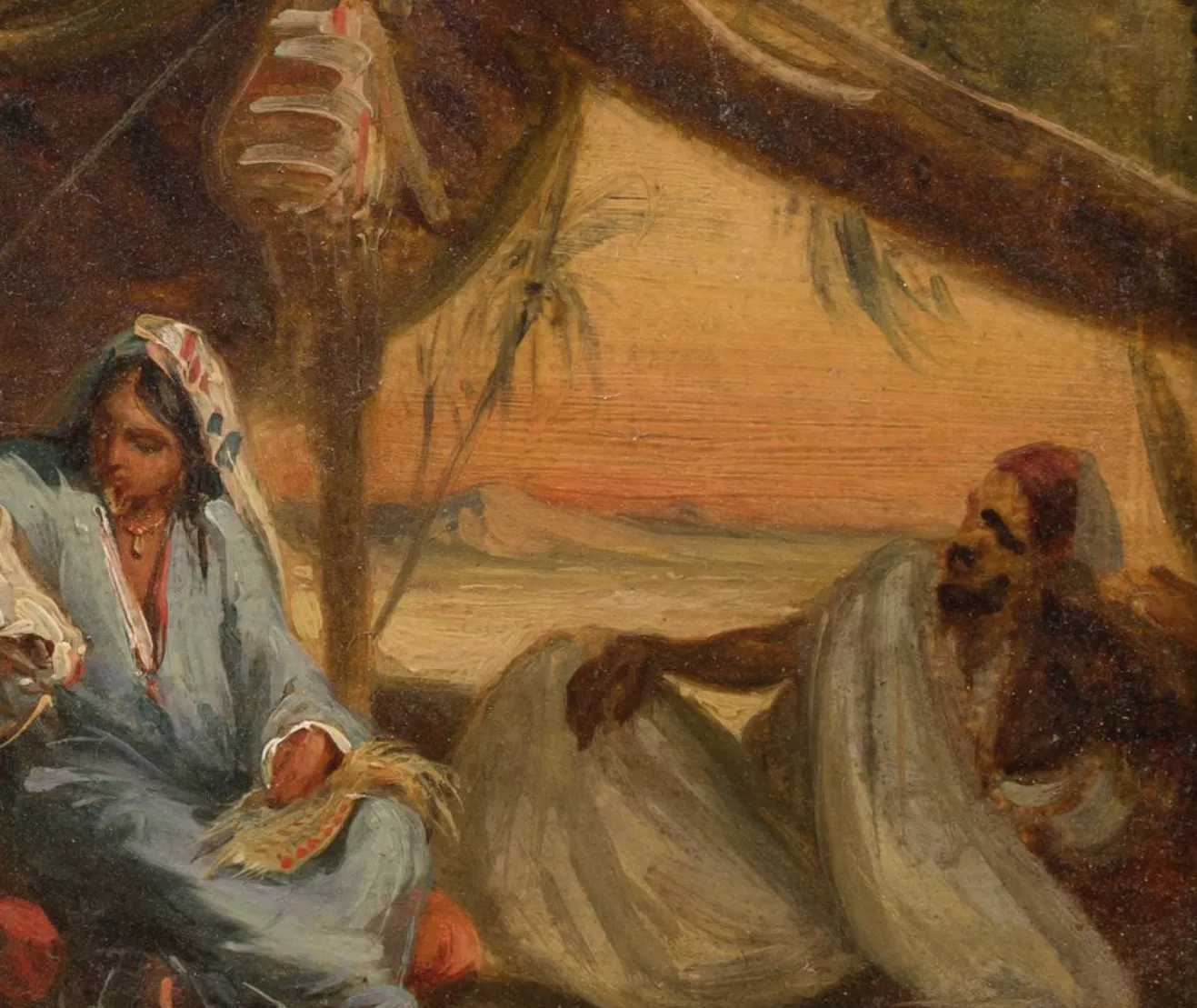 Horace Vernet, huile sur toile