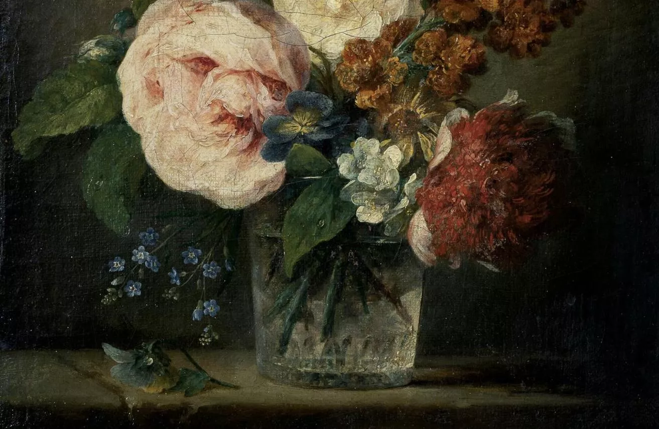 Anne Vallayer-Coster, huile sur toile