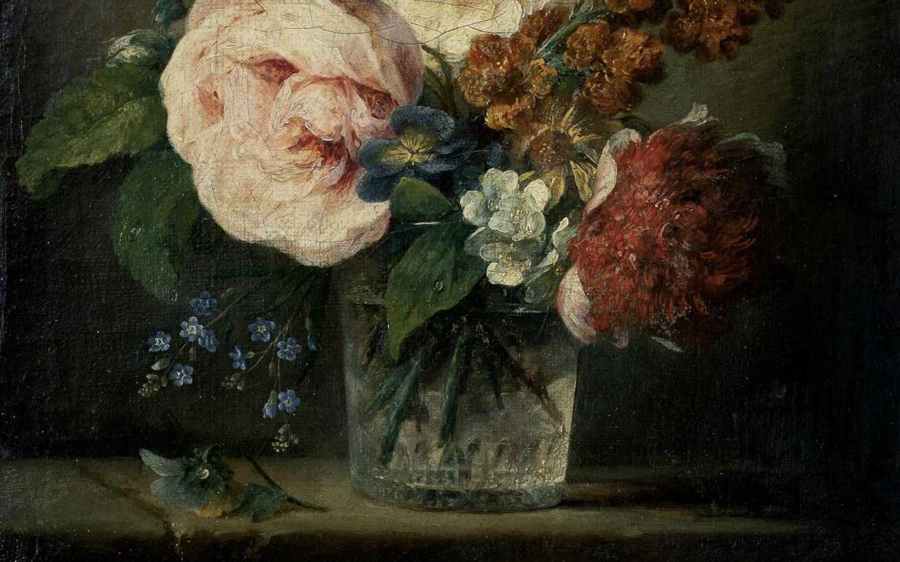 Anne Vallayer-Coster, huile sur toile