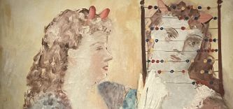 Leonor Fini, huile sur toile