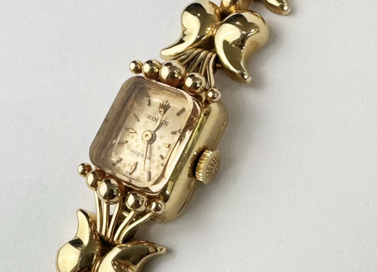 ROLEX Montre bracelet en or jaune 18K (750 milli&egrave;mes)
